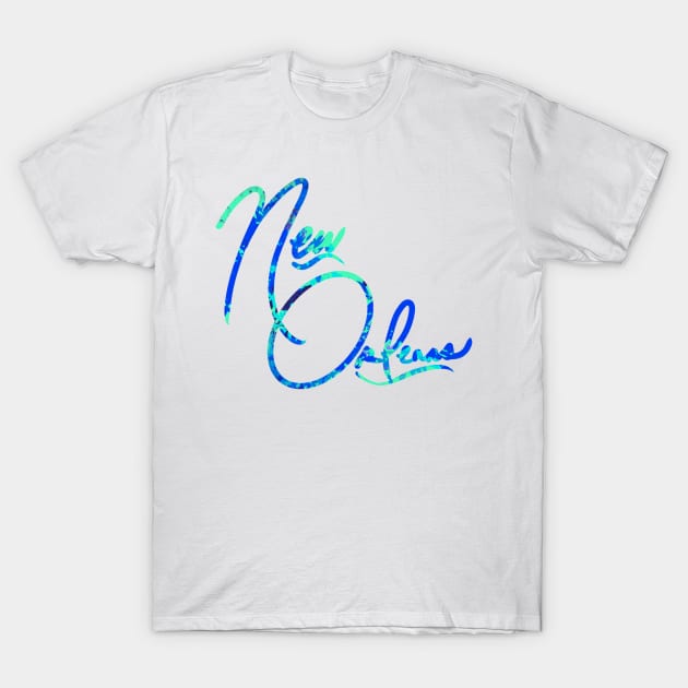 New Orleans Abstract T-Shirt by Stephanie Kennedy 